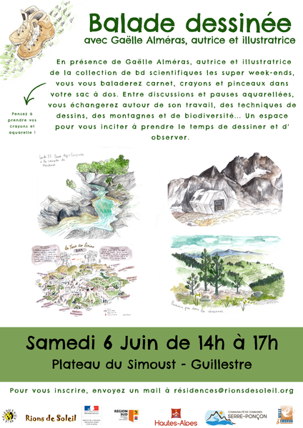 Balade dessinée avec Gaëlle Alméras
