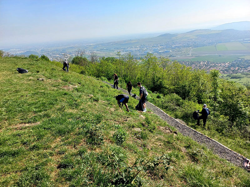 Cleanwalk du plateau de Gergovie