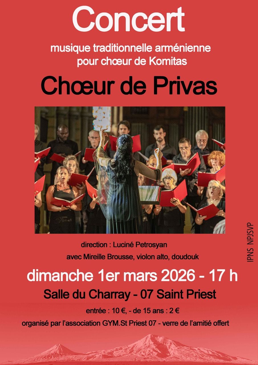 Concert Chœur de Privas_Saint-Priest