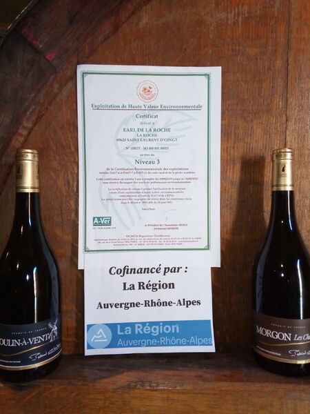CERTIFICAT HVE 3 - DOMAINE CHATELUS