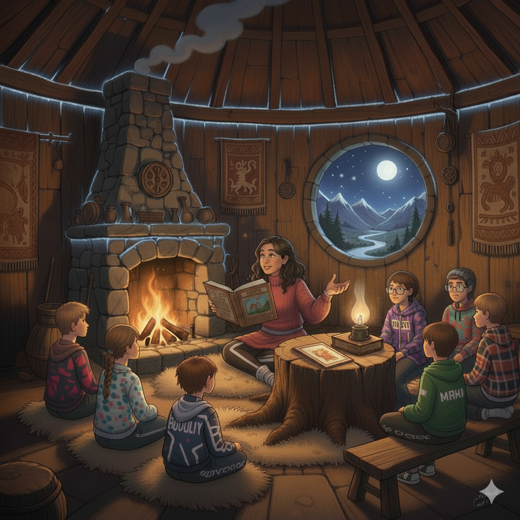 Animation environnement "veillée/conte d'antan"_Chamrousse