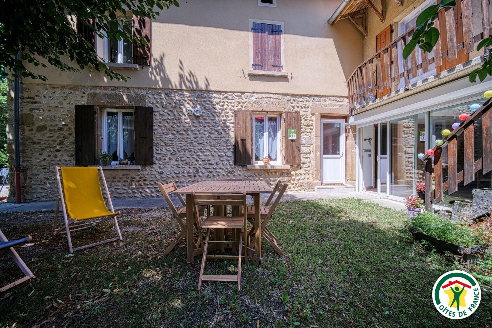Vue extérieure du gîte