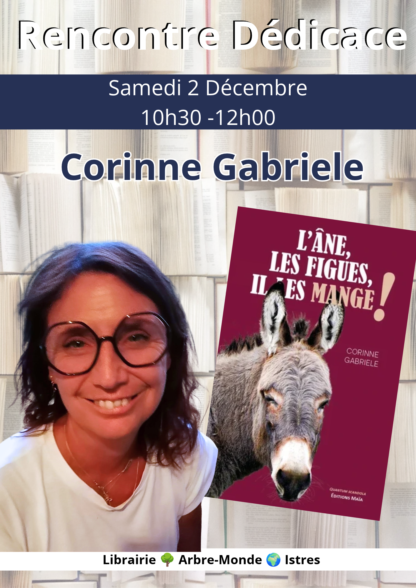 Rencontre et dédicace avec Corinne Gabriel