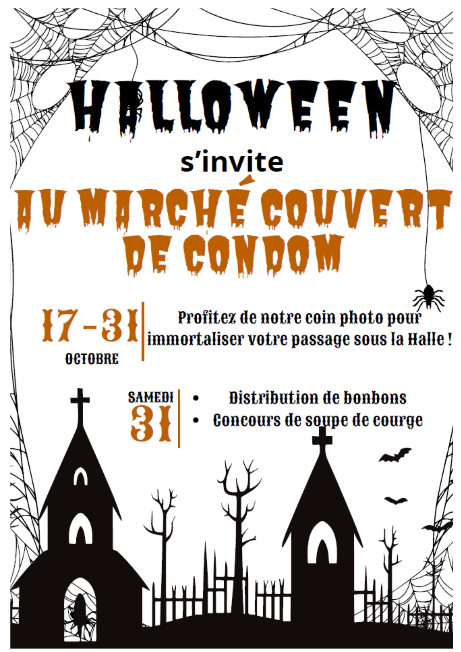 Halloween s'invite au marché couvert_Condom