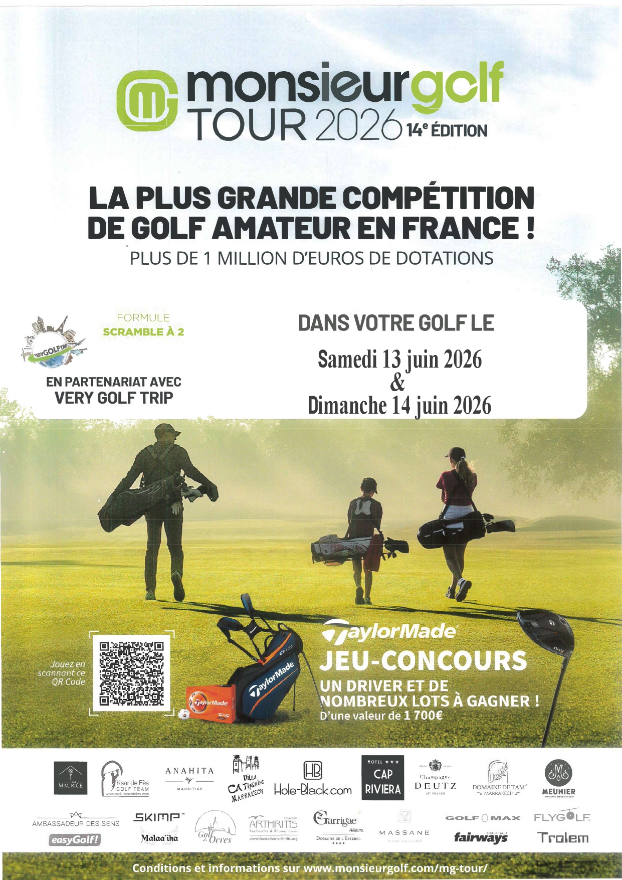 Monsieur golf tour 2026