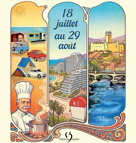 Expo « 100 ans de tourisme »_Villeneuve-Loubet