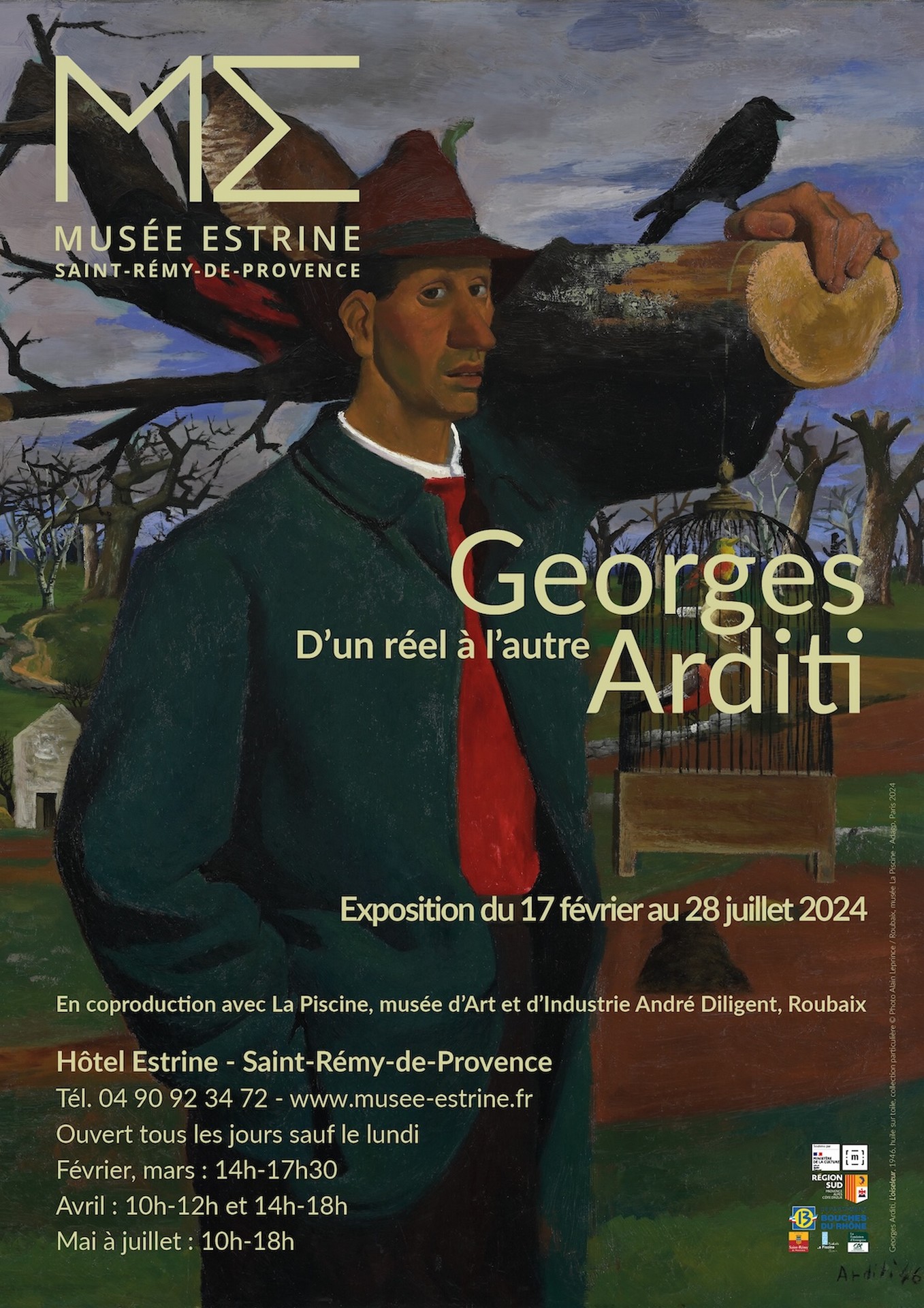 Exposition au musée Estrine : Georges Arditi