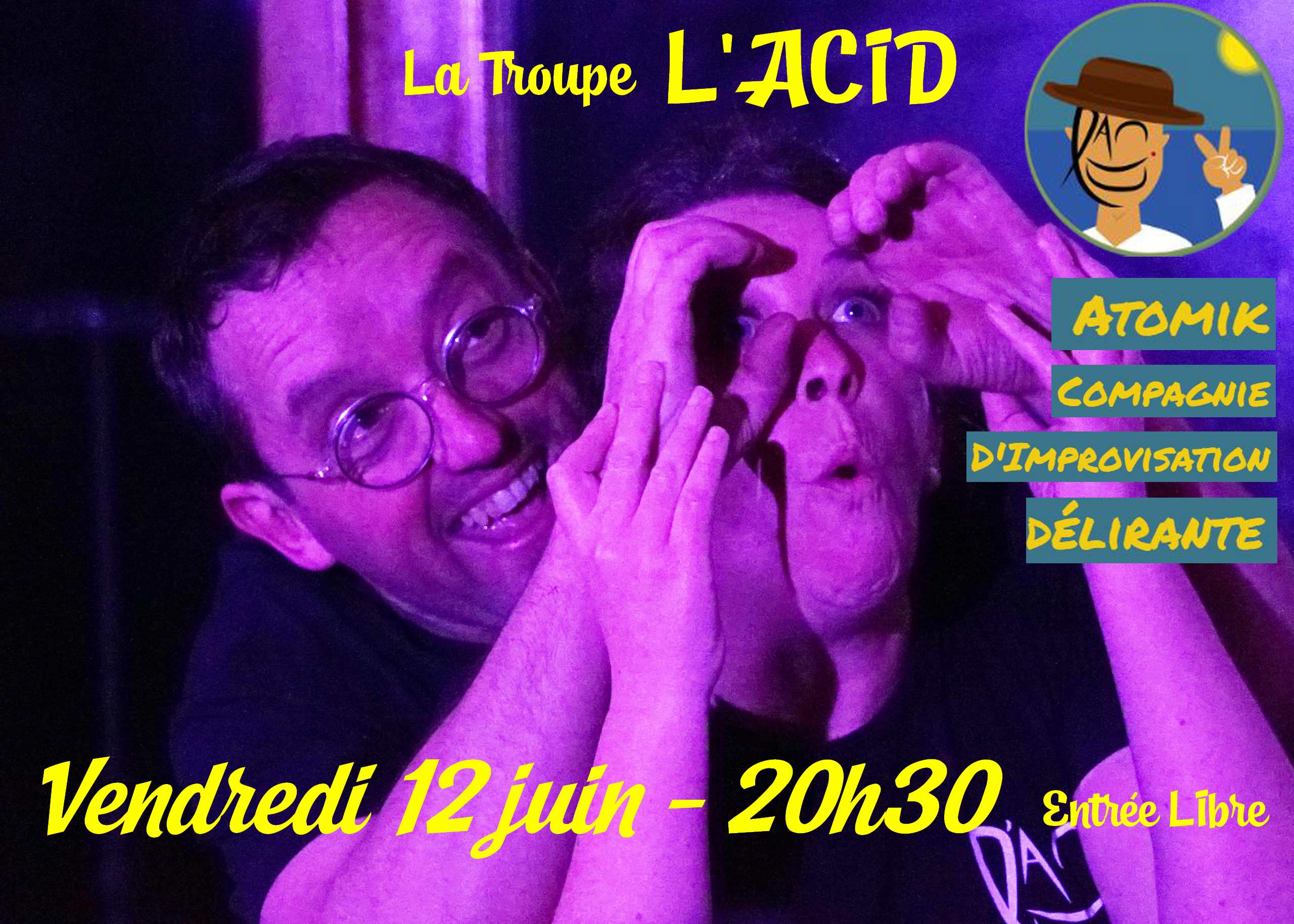 Théâtre d'improvisation - Troupe L'ACID
