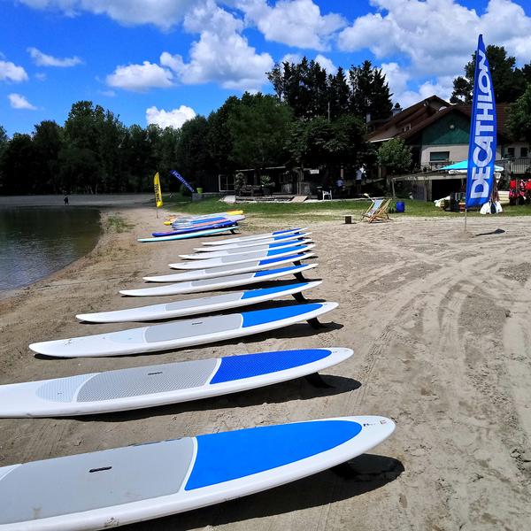 Paddle au Lac de Vénérieu - Balcons du Dauphiné - Nord-Isère - à moins d'une heure de Lyon