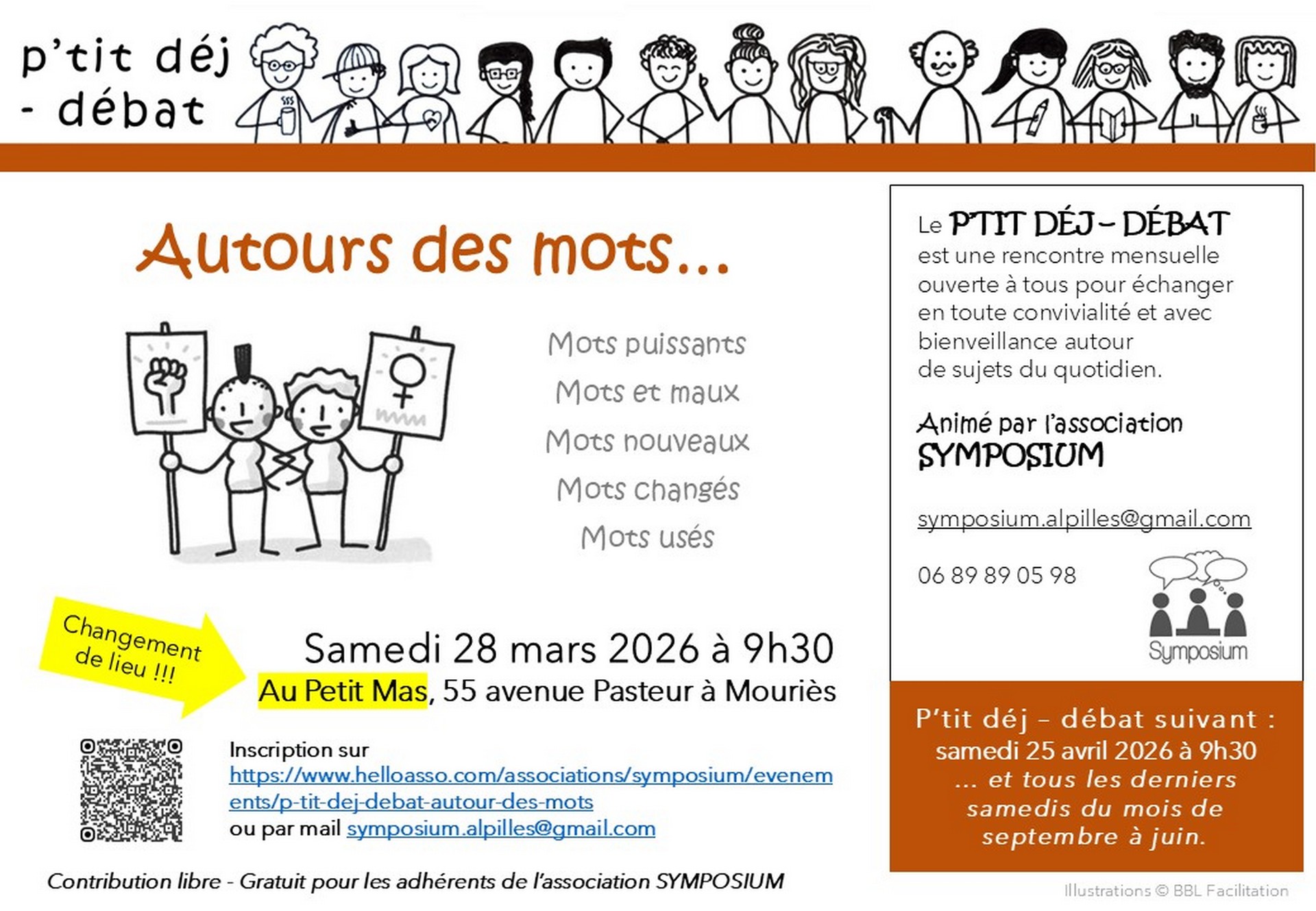 P'tit déj débat : Autour des mots