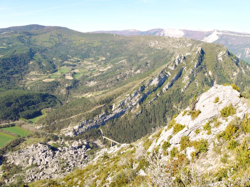 Vue sur le Claps