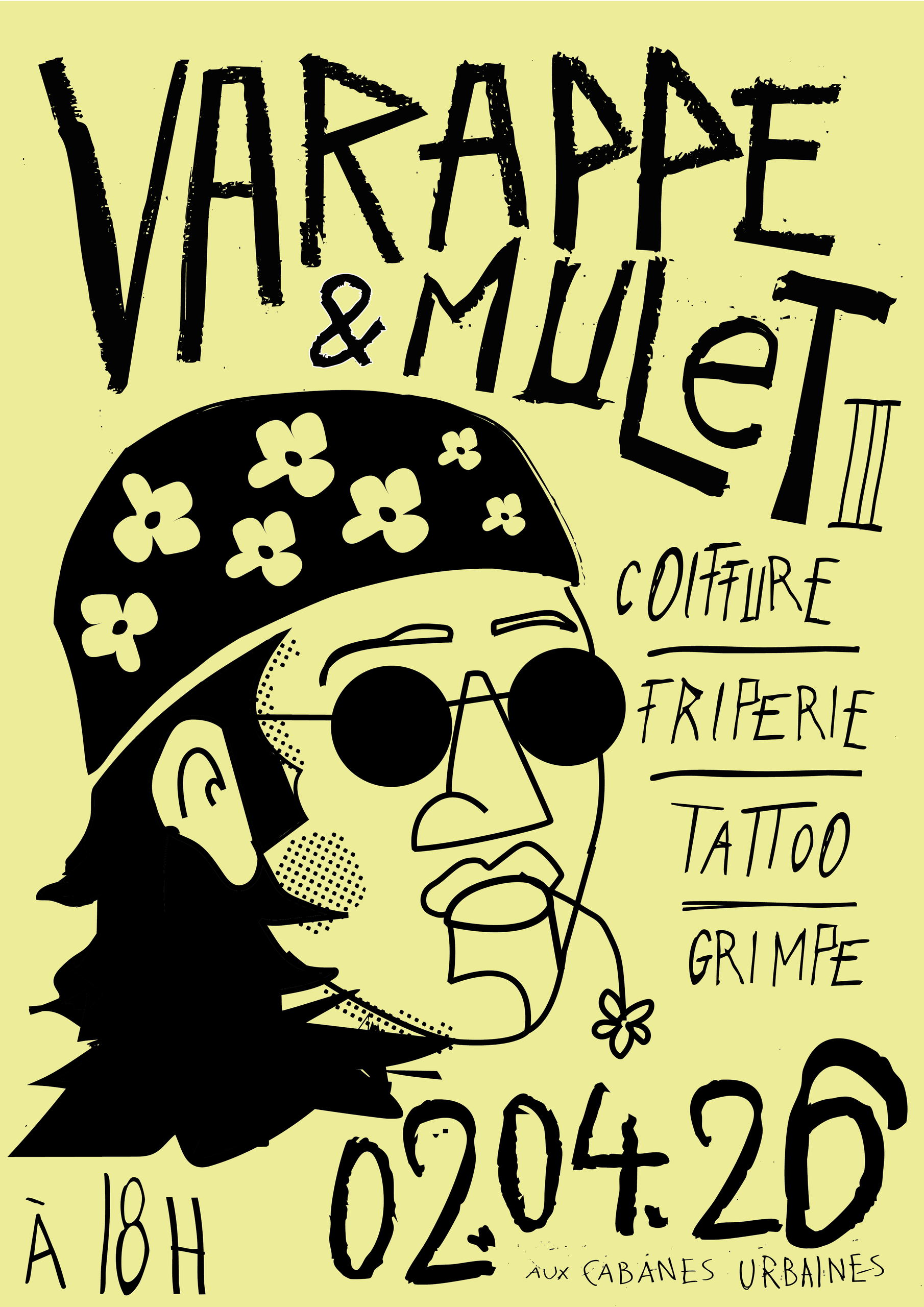 Animation - Varappe & Mulet #3 – Soirée rétro grimpe et friperie