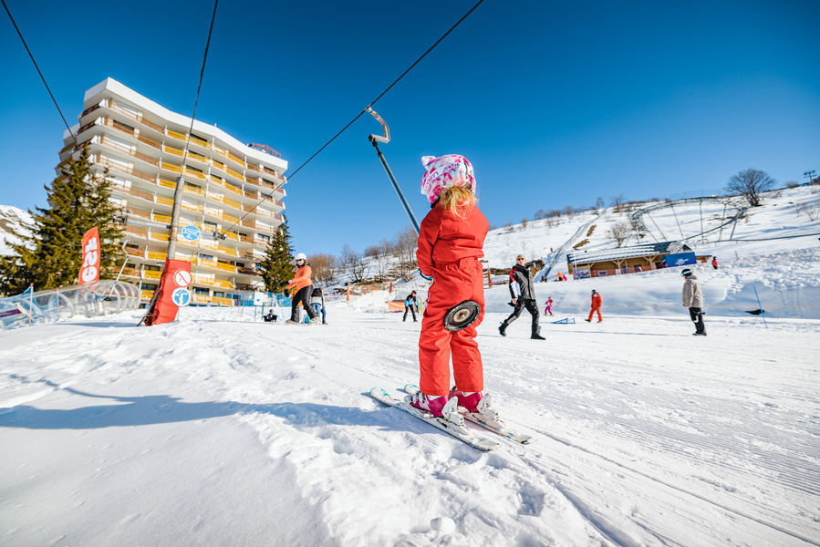 Téléski baby 1650 à Saint François Longchamp