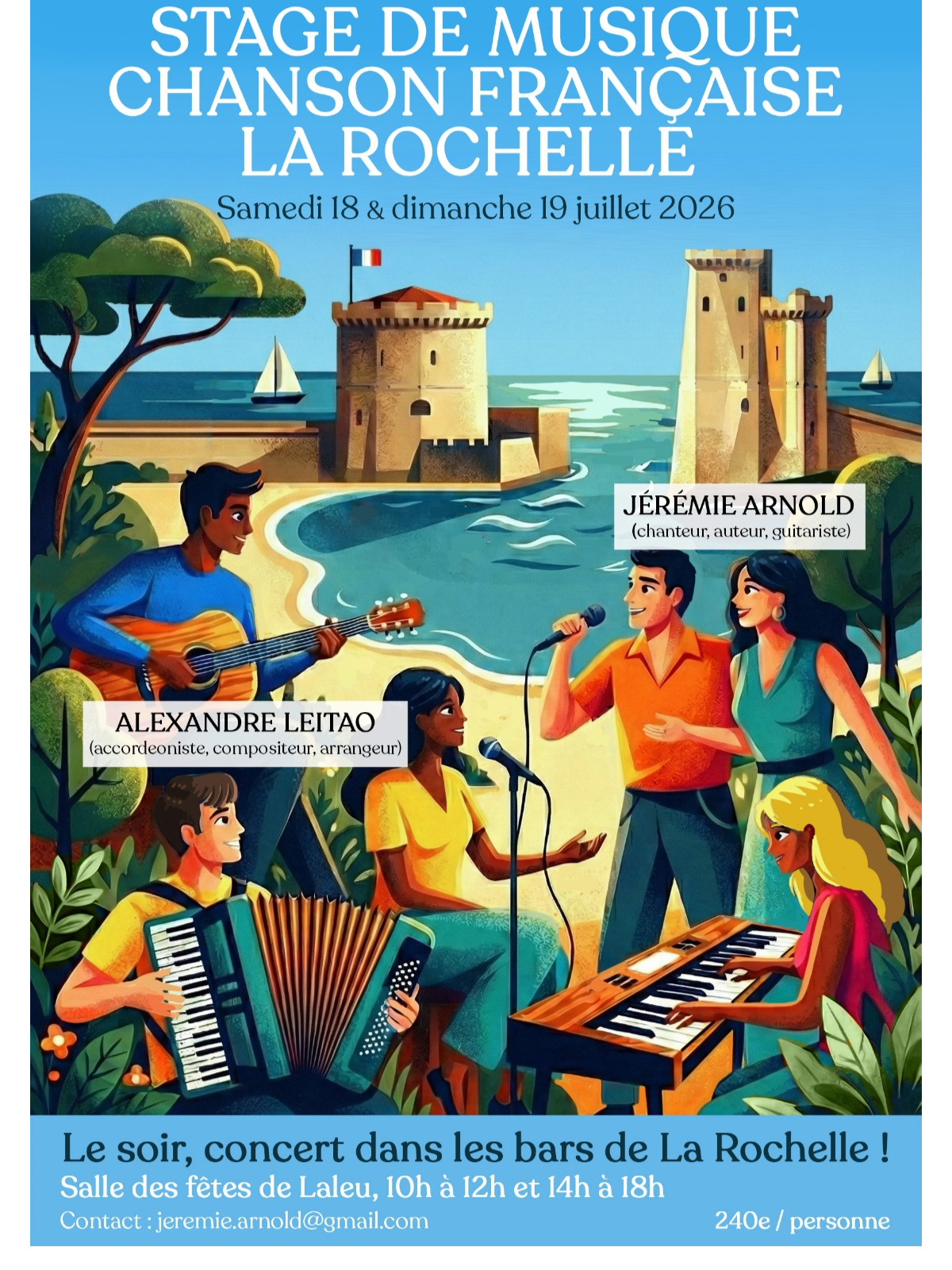 Animation - Stage de musique