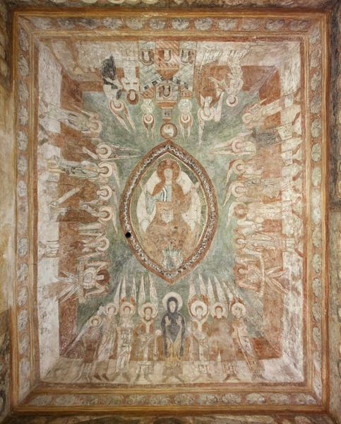 Fresques romanes de la Chapelle Haute
