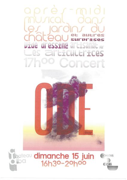Après-midi musical et vide dressing dans les jardins du château_Alba-la-Romaine