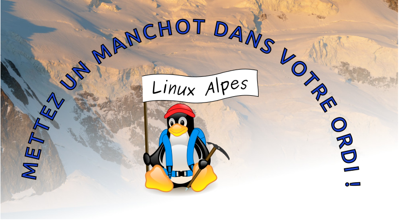 - © CC-By-SA_Alain Mirande Mettez un manchot dans votre ordi - © CC-By-SA_Alain Mirande