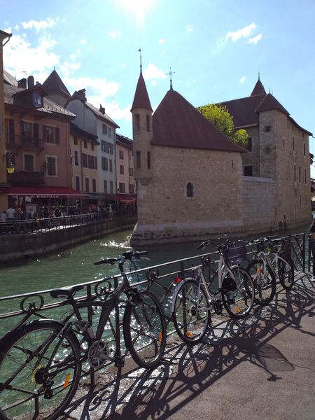 Arrivée à Annecy