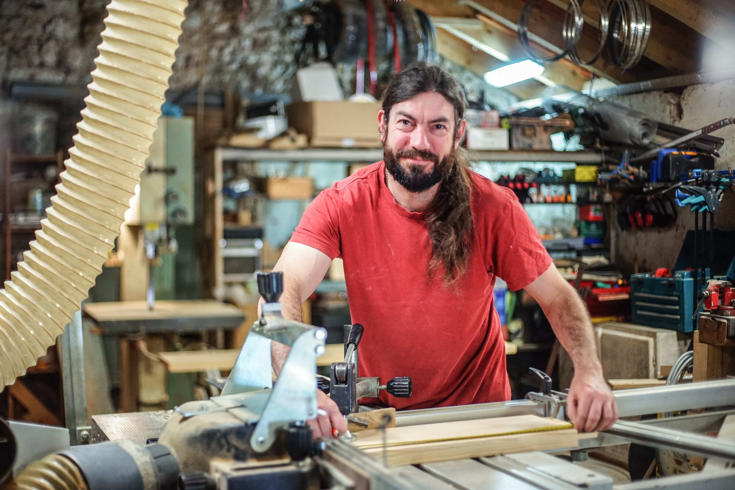 Atelier de menuiserie avec Bois Emoi