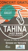 Concert -Tahina Jazz Band_Gresse-en-Vercors