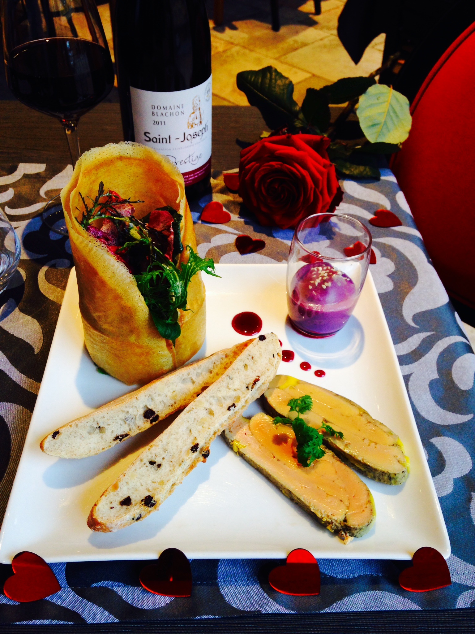Plat Saint Valentin