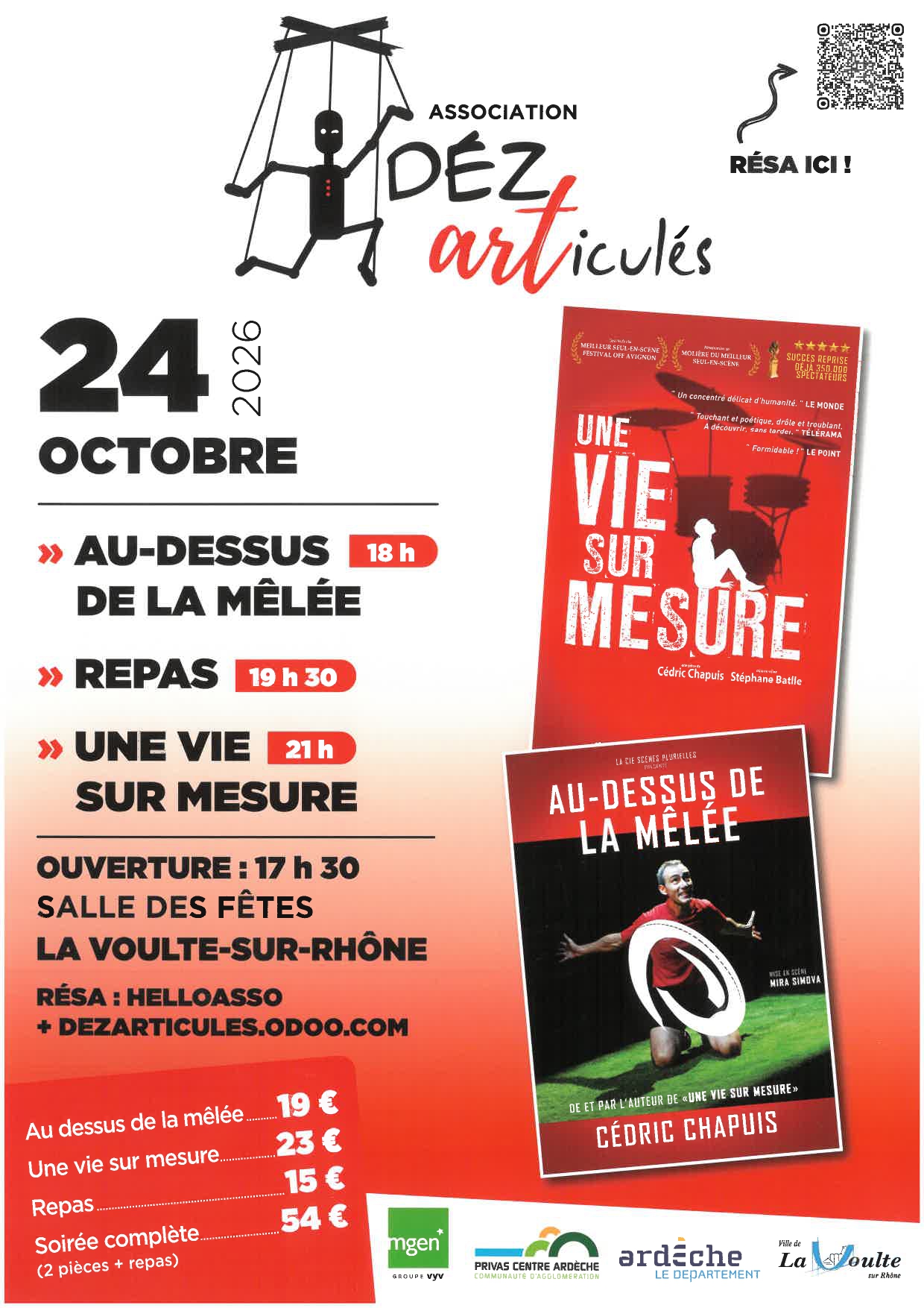 Théâtre :