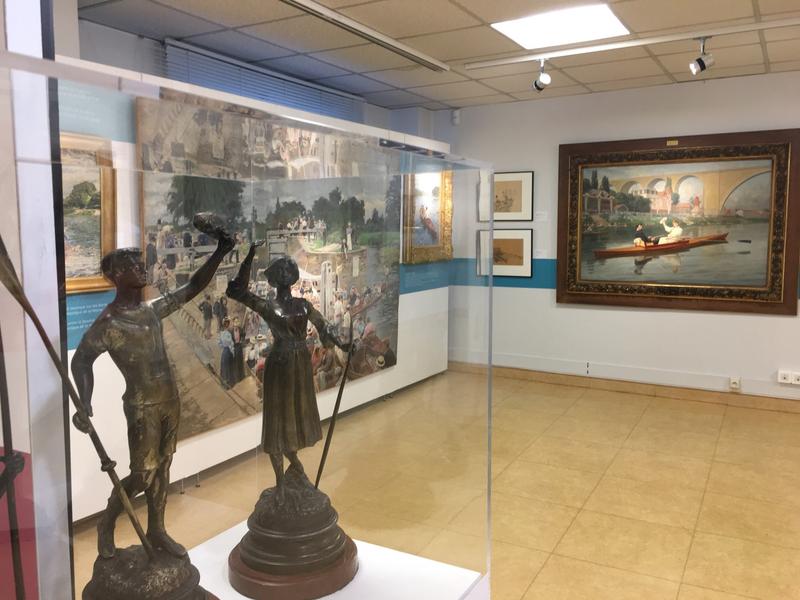 Salle de l'exposition permanente du Musée Intercommunal de Nogent 