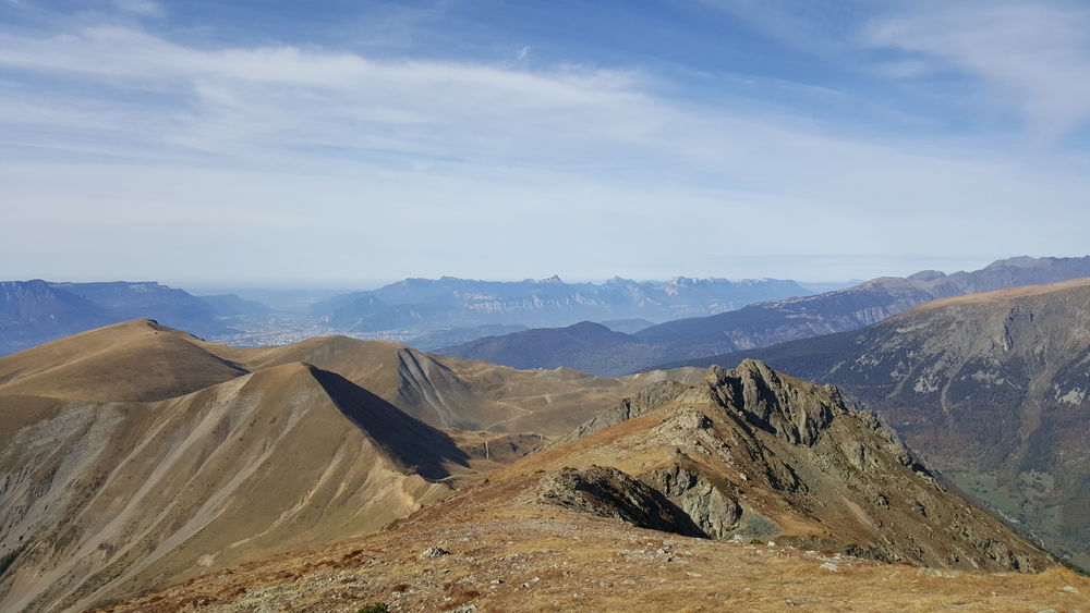 Depuis le Tabor vers le Grand Serre