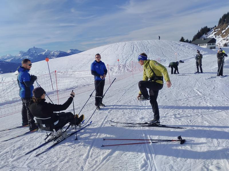 Prêt Fauteuil ski : luge nordique ESKAIP_Verchaix