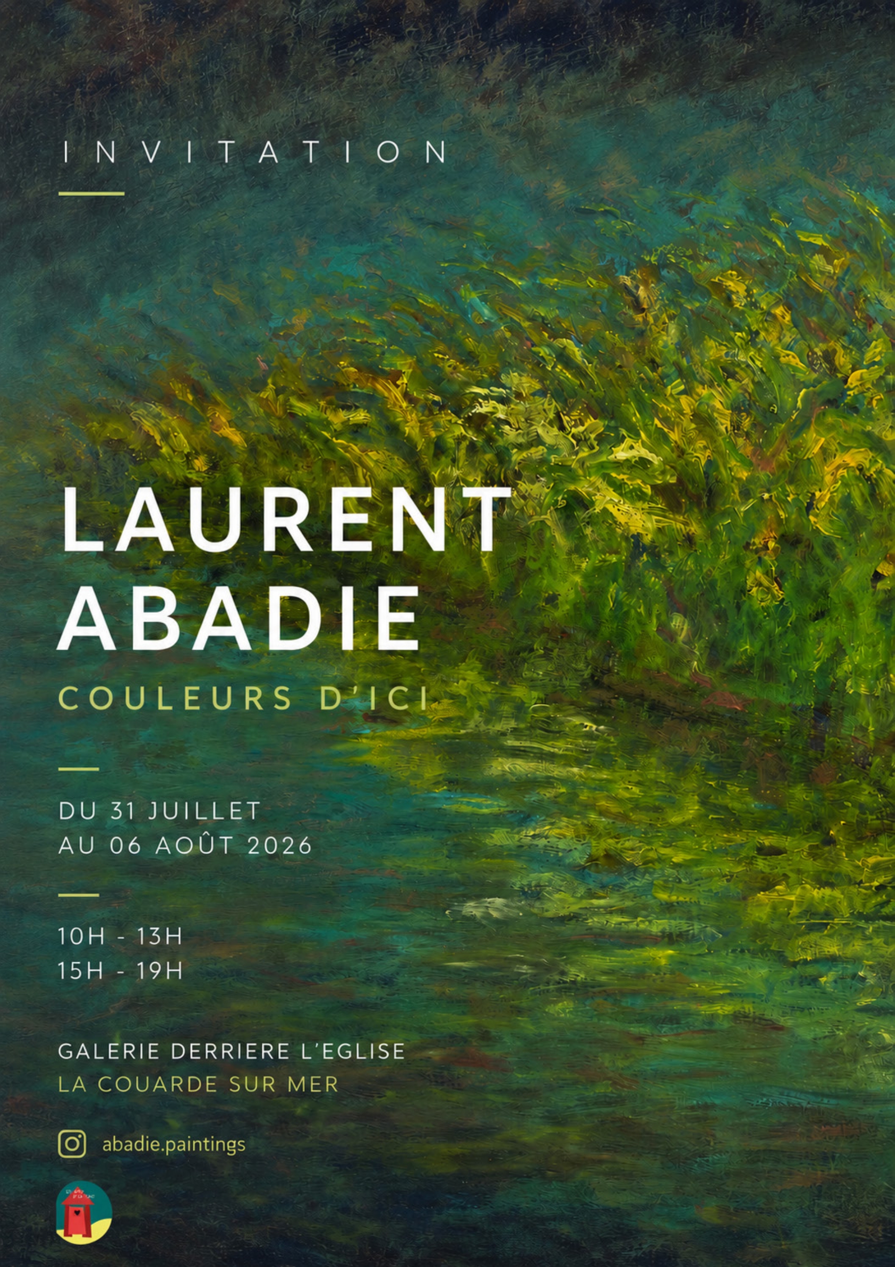 Exposition de Laurent Abadie "Couleurs d'ici"