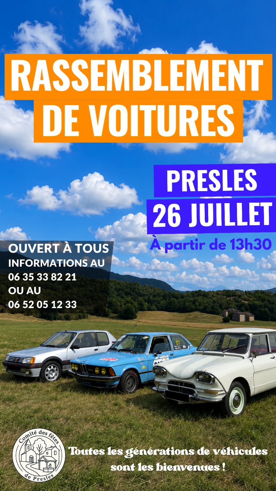 Affiche rassemblement 2026