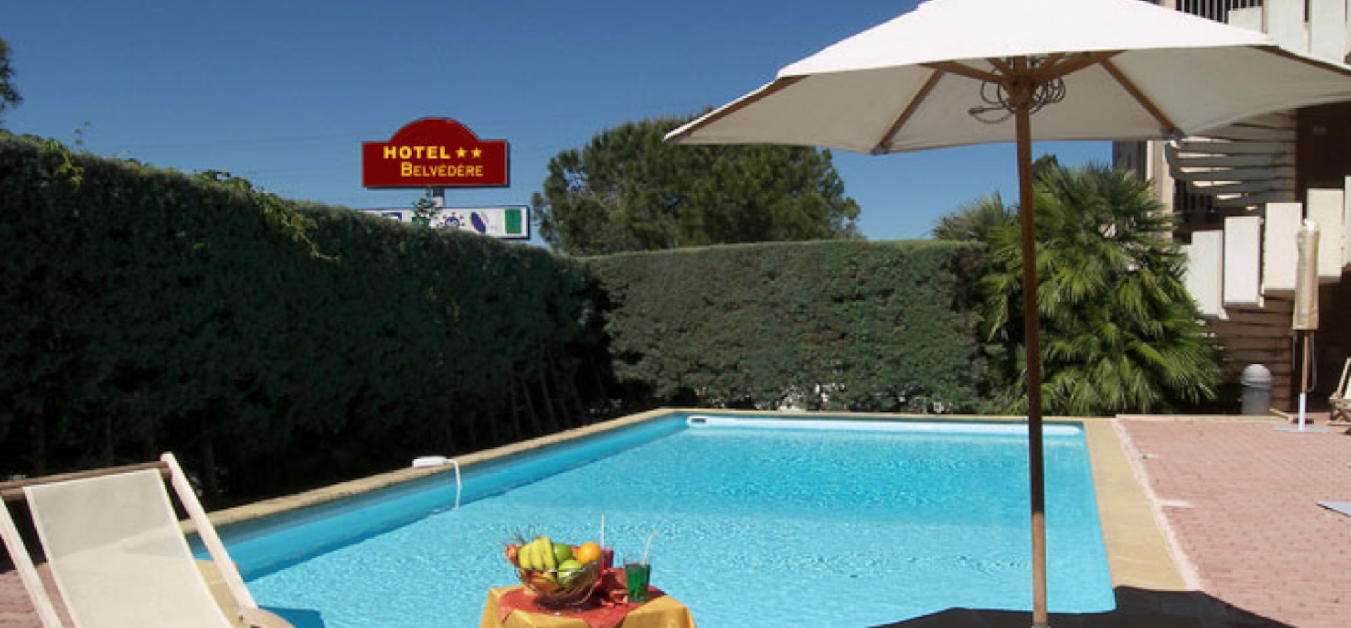 Piscine Hôtel le Belvédère Mougins