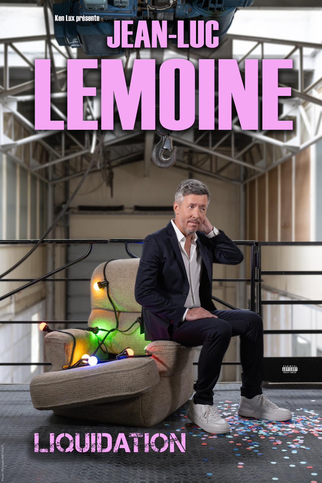Spectacle de Jean-Luc Lemoine