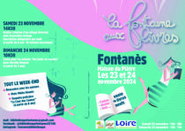 Salon du livre - La fontaine aux livres Du 23 au 24 nov 2024