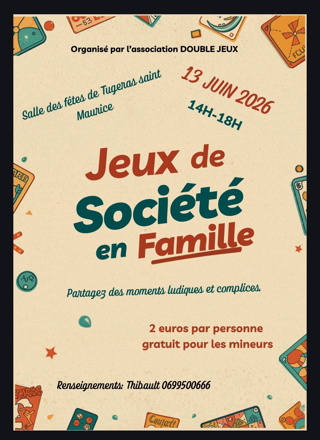 Jeux de société en famille