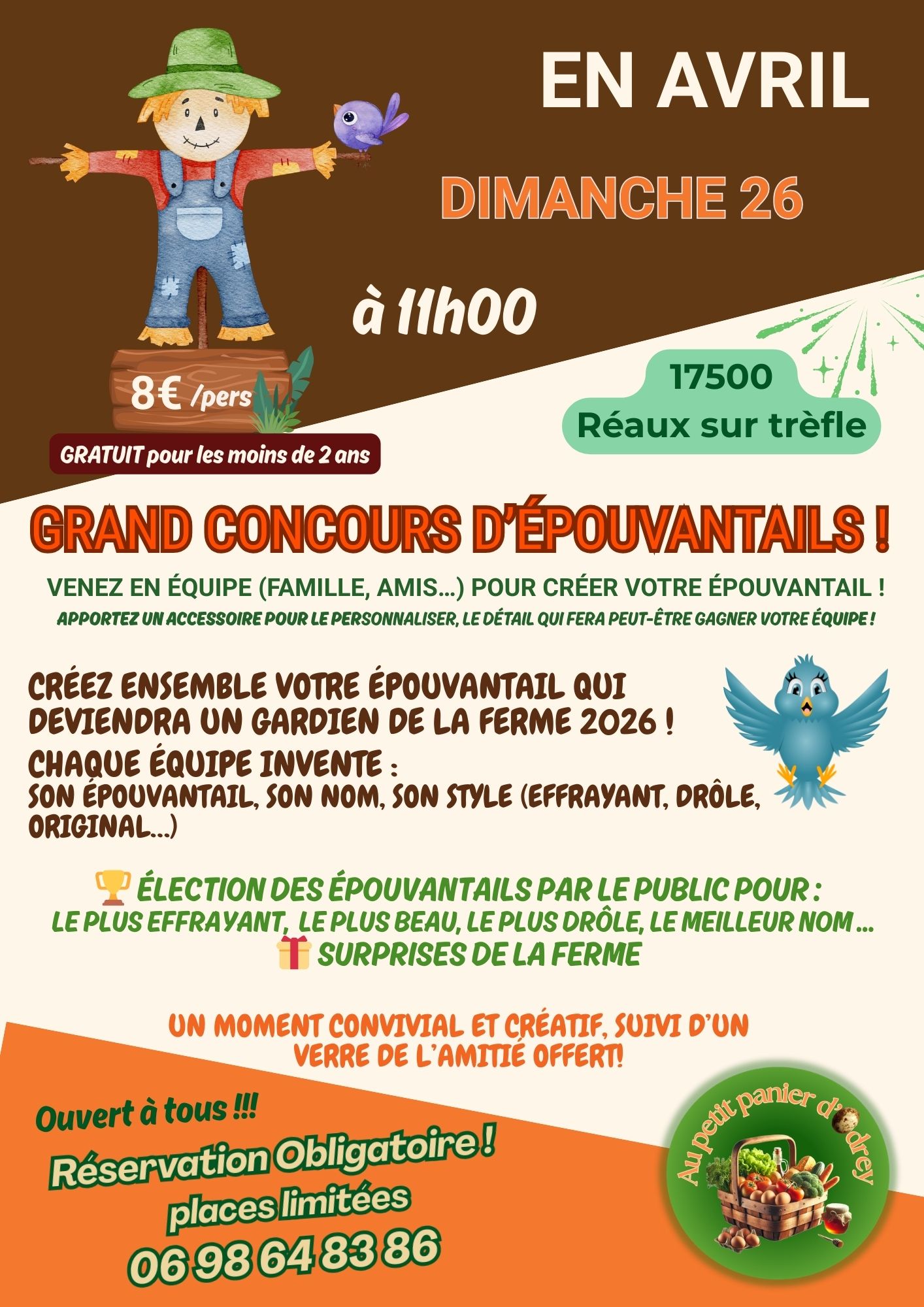 Grand concours d'épouvantails