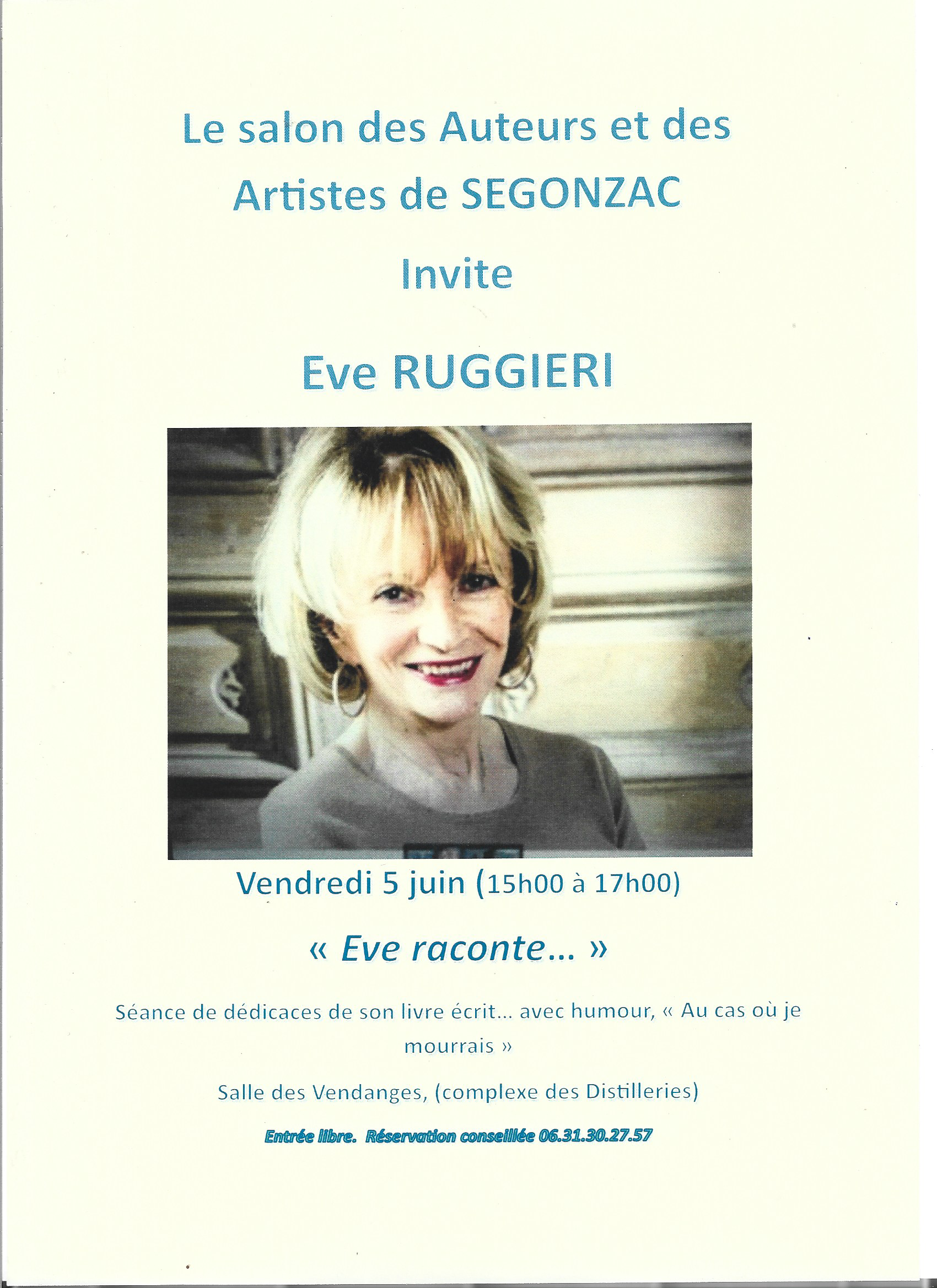 Conférence d'Eve Ruggieri