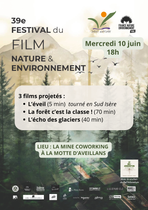Affiche festival du film nature environnement - Drac nature