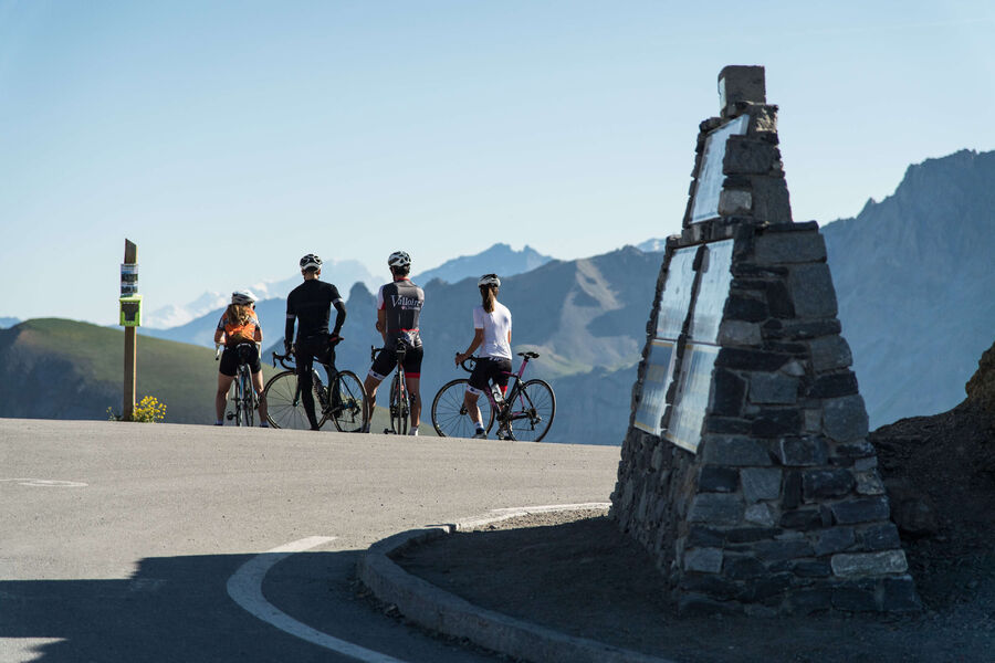 Vélo de route, le Col du Galibier