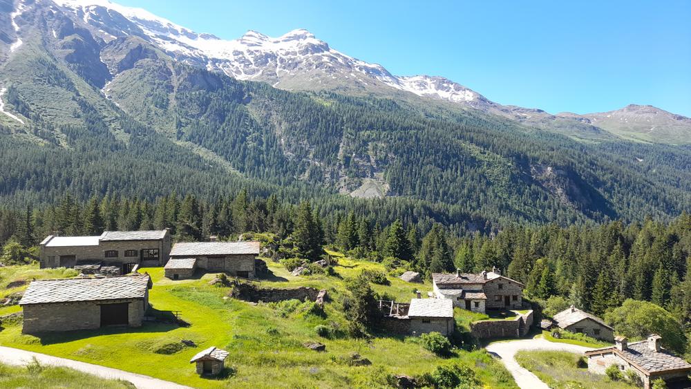 En route pour le refuge de Vallonbrun