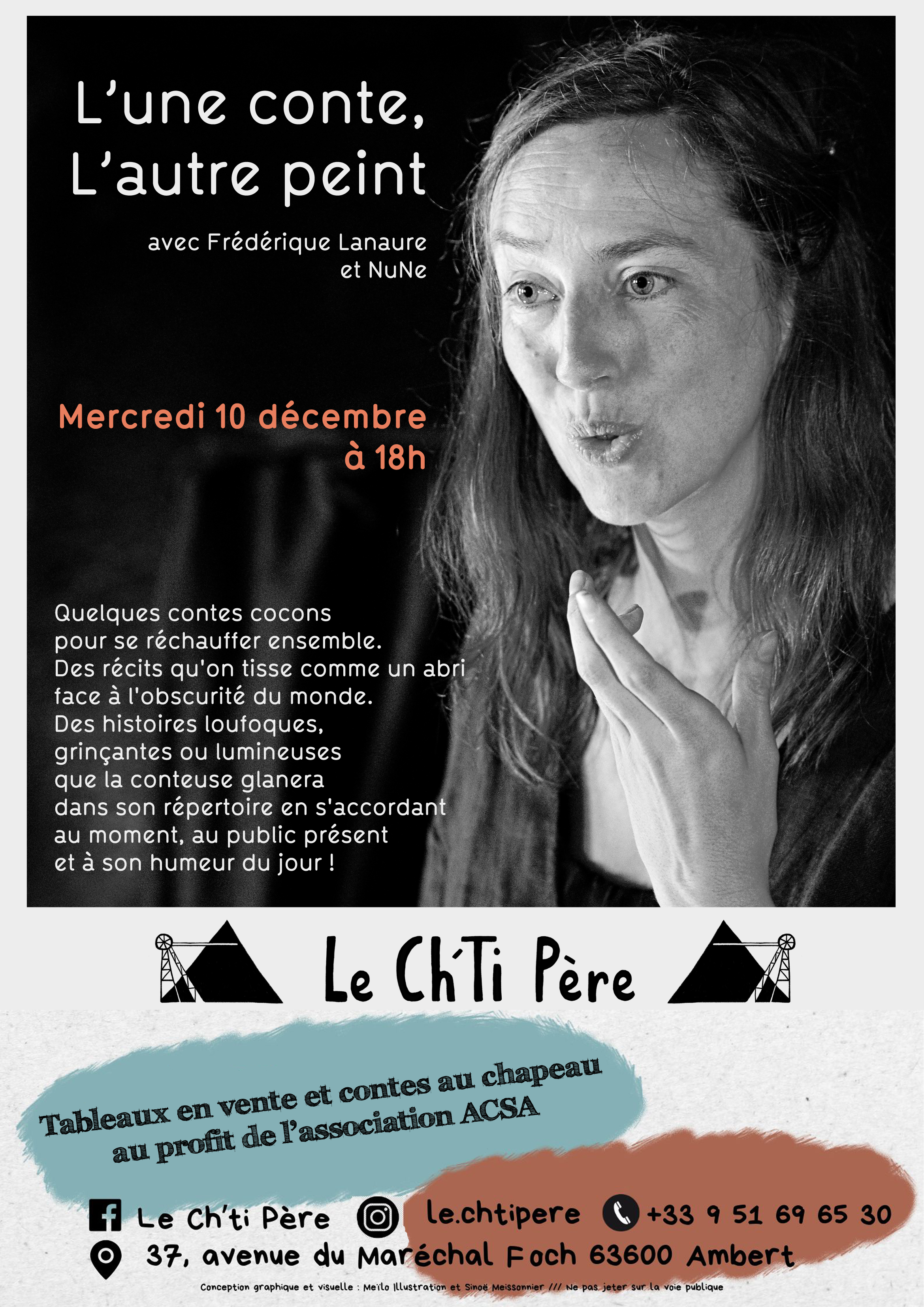 L’une conte, l’autre peint // Ambert