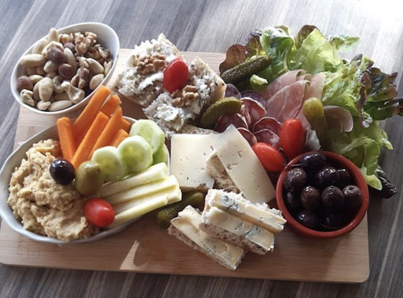 Planche de tapas à partager