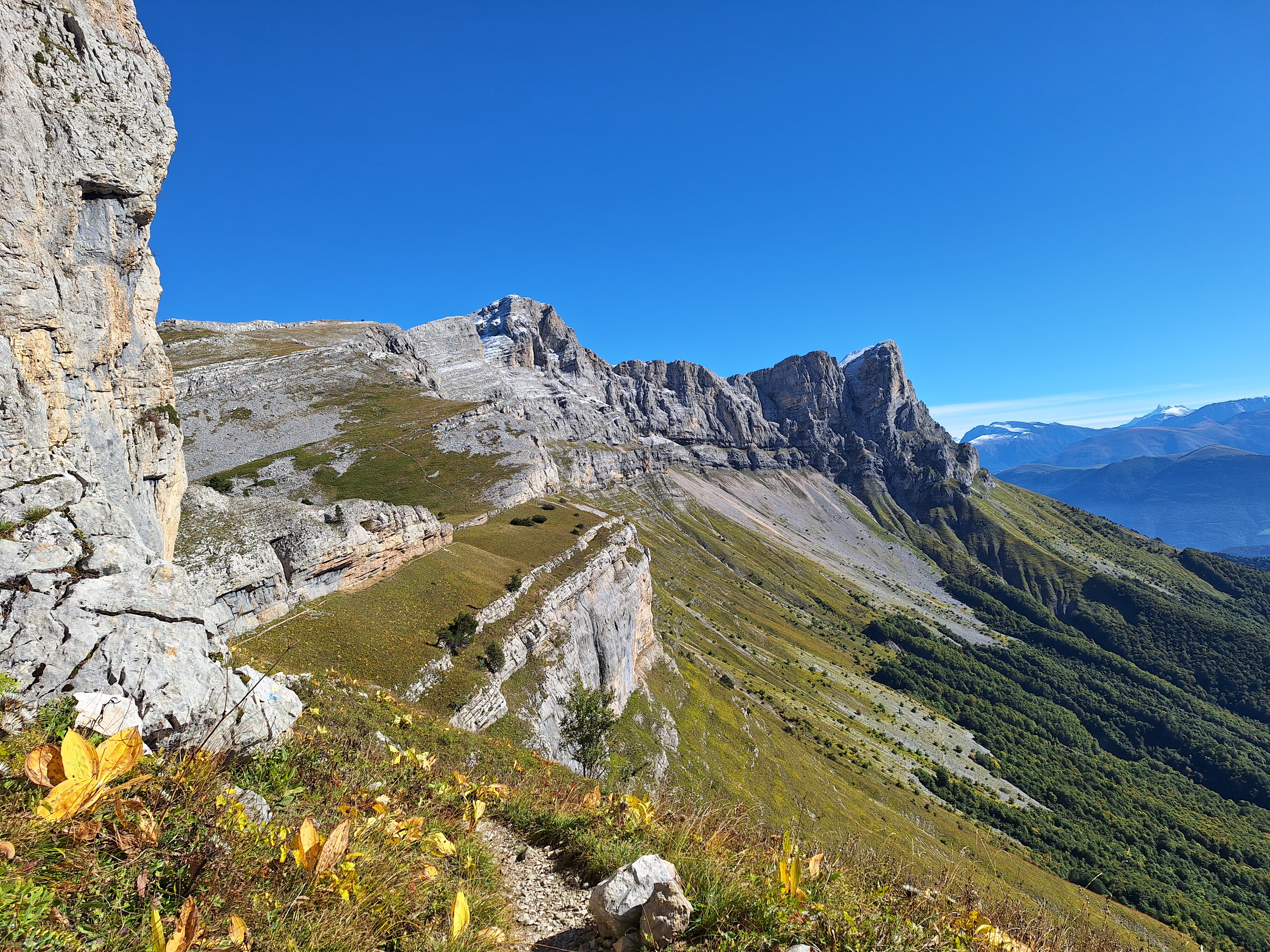 Balcon Est depuis le pas de la Balme