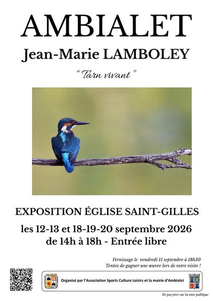 Exposition à l'église Saint-Gilles - J-Marie Lamboley