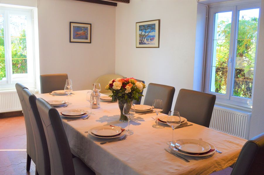 Domaine du Chaffard - La salle à manger