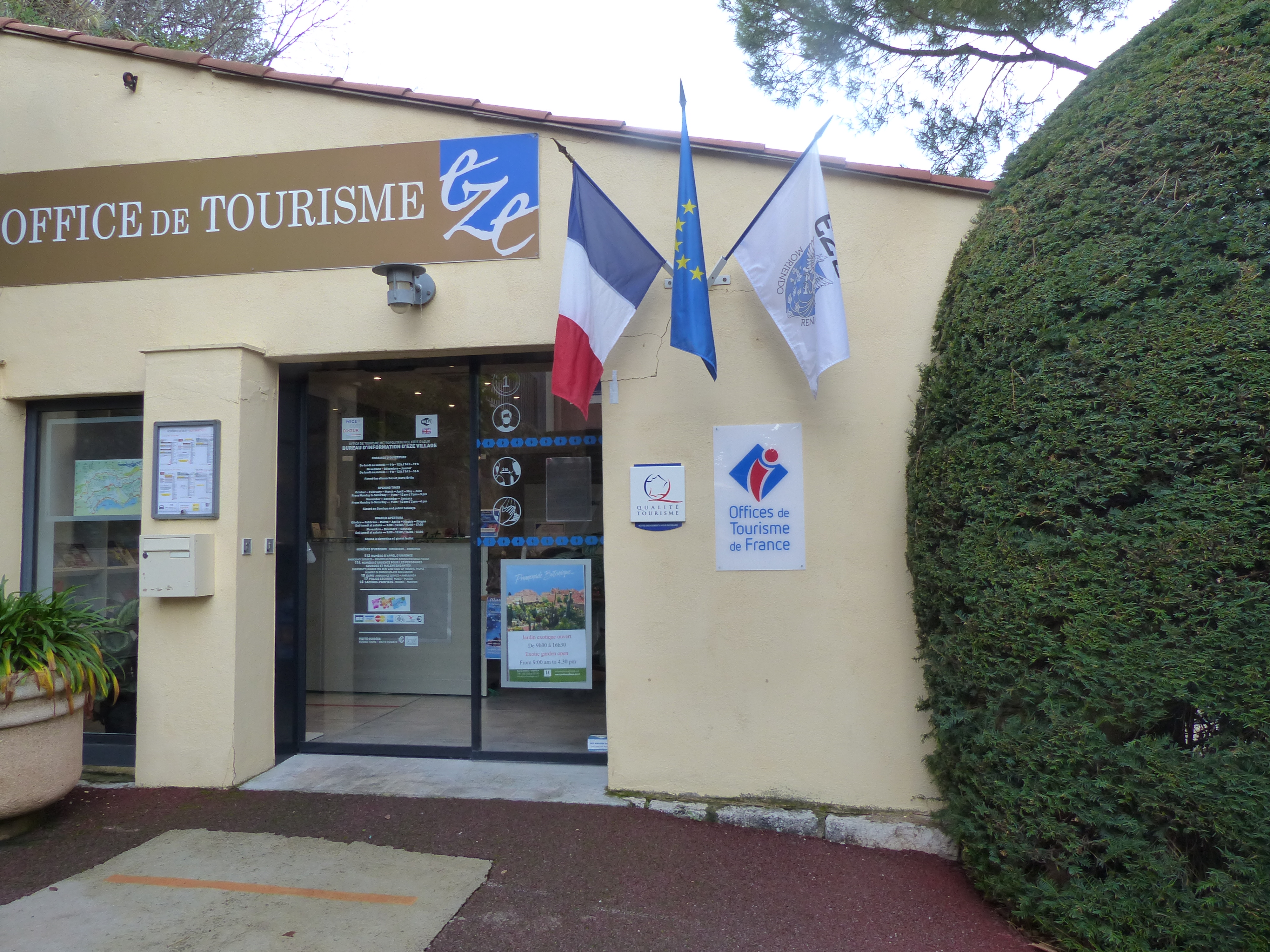 Bureau d'information touristique d'Eze village