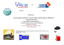 Représentation théâtrale "Au terminus des menteurs"  à Tignieu-Jameyzieu - Balc…