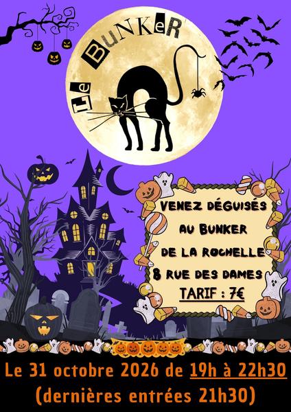 Animation - Halloween au Bunker de La Rochelle