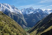 Vallon de Côte Belle : le sentier depuis le Désert-en-Valjouffray