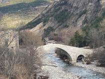 Pont du Moulin Thorame-Haute